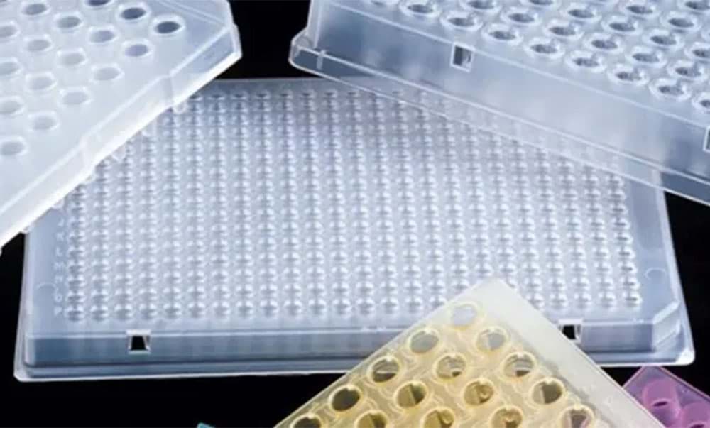 AmpliStar-II Semi-Skirted, Low Profile (LightCycler type) 96-well PCR Plate, White, Barcoded